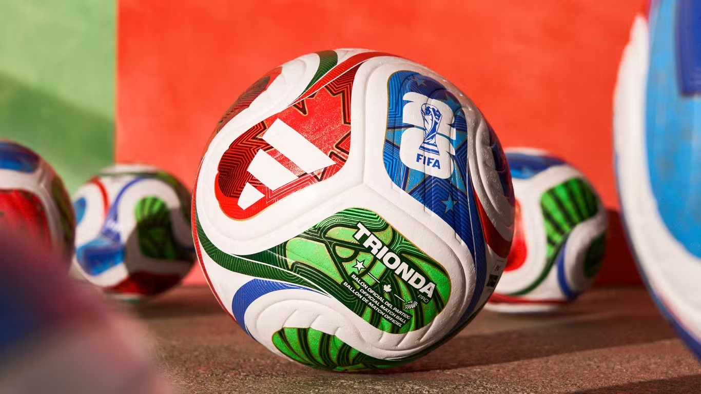 Imagen del TRIONDA, el balón del Mundial 2026